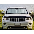TS1297 Sun Shade - Silver/Black, Reflective/Absorbent Film, Direct Fit, Sold Individually