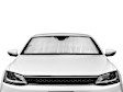 TS1360 Sun Shade - Reflective Silver, Reflective Film, Direct Fit, Sold Individually