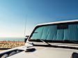 TS1427 Sun Shade - Silver/Black, Reflective/Absorbent Film, Direct Fit, Sold Individually