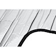 TS1427K1 Sun Shade - Silver/Black, Reflective/Absorbent Film, Direct Fit, Kit
