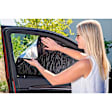 TS1427K2 Sun Shade - Silver/Black, Reflective/Absorbent Film, Direct Fit, Kit