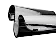 TS1538 Sun Shade - Silver/Black, Reflective/Absorbent Film, Direct Fit, Sold Individually