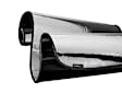 TS1553K1 Sun Shade, Custom Fit - Black and Silver, Reflective/Absorbent Film