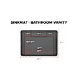 USM02BXTN SinkMat Bathroom Vanity 28.63 in. L x 19.88 in. W, Tan