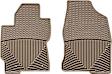 2006 Toyota Prius - All-weather Series, Tan, Front Row, Flat Floor Mat, Hatchback, Made of Rubberized Thermoplastic Elastomer