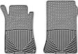 W112GR Front Row All-weather Series Flat Floor Mat, Gray Made of Rubberized Thermoplastic Elastomer