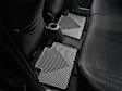 W117GR Second Row All-weather Series Flat Floor Mat, Gray Made of Rubberized Thermoplastic Elastomer