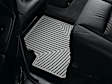 2014 Mercedes Benz G63 AMG - Second Row Flat Floor Mat, Gray, Made of Rubberized Thermoplastic Elastomer, All-weather Series