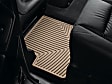 2014 Mercedes Benz G63 AMG - Second Row Flat Floor Mat, Tan, Made of Rubberized Thermoplastic Elastomer, All-weather Series