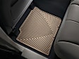 W129TN Second Row All-weather Series Flat Floor Mat, Tan Made of Rubberized Thermoplastic Elastomer