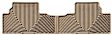 2010 Lexus RX450h - All-weather Series, Tan, Second Row, Flat Floor Mat, Sport Utility, Made of Rubberized Thermoplastic Elastomer