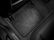 W141 Second Row All-weather Series Flat Floor Mat, Black Made of Rubberized Thermoplastic Elastomer