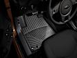 W173 Front Row All-weather Series Flat Floor Mat, Black Made of Rubberized Thermoplastic Elastomer