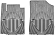 W174GR Front Row All-weather Series Flat Floor Mat, Gray Made of Rubberized Thermoplastic Elastomer