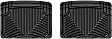 2008 Subaru Outback - Rear Flat Floor Mat, Wagon, Black, Made of Rubberized Thermoplastic Elastomer, All-weather Series