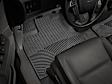 2014 Honda Odyssey - All-weather Series, Black, Front Row, Flat Floor Mat, Mini Passenger Van, Made of Rubberized Thermoplastic Elastomer