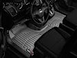2014 Honda Odyssey - All-weather Series, Black, Front Row, Flat Floor Mat, Mini Passenger Van, Made of Rubberized Thermoplastic Elastomer
