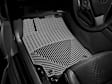 W255GR Front Row All-weather Series Flat Floor Mat, Gray Made of Rubberized Thermoplastic Elastomer