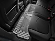 W25GR Rear All-weather Series Flat Floor Mat, Gray Made of Rubberized Thermoplastic Elastomer