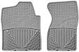 W26GR Front Row All-weather Series Flat Floor Mat, Gray Made of Rubberized Thermoplastic Elastomer