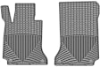 W287GR Front Row All-weather Series Flat Floor Mat, Gray Made of Rubberized Thermoplastic Elastomer