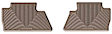 W311TN Second Row All-weather Series Flat Floor Mat, Tan Made of Rubberized Thermoplastic Elastomer
