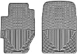 W34GR Front Row All-weather Series Flat Floor Mat, Gray Made of Rubberized Thermoplastic Elastomer