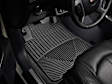 2018 Audi RS3 - Front Row Flat Floor Mat, Black, Made of Rubberized Thermoplastic Elastomer, All-weather Series