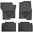 W374-W642 Front and Rear FloorLiner Series Molded Floor Liner, Black Made of Rubber