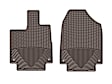 W465CO Front Row All-weather Series Flat Floor Mat, Cocoa Made of Rubberized Thermoplastic Elastomer