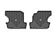 W491 Second Row All-weather Series Flat Floor Mat, Black Made of Rubberized Thermoplastic Elastomer