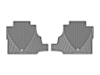 W500GR Second Row All-weather Series Flat Floor Mat, Gray Made of Rubberized Thermoplastic Elastomer