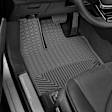 W540 Front Row All-weather Series Flat Floor Mat, Black Made of Rubberized Thermoplastic Elastomer
