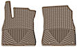 W545TN Second Row All-weather Series Flat Floor Mat, Tan Made of Rubberized Thermoplastic Elastomer