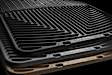 W565 Front Row All-weather Series Flat Floor Mat, Black Made of Rubberized Thermoplastic Elastomer