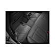 W640 Second Row All-weather Series Flat Floor Mat, Black Made of Rubberized Thermoplastic Elastomer