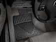 2009 Lexus GS460 - Front Row Flat Floor Mat, Black, Made of Rubberized Thermoplastic Elastomer, All-weather Series