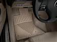 2009 Lexus GS460 - Front Row Flat Floor Mat, Tan, Made of Rubberized Thermoplastic Elastomer, All-weather Series