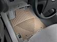 W86TN Front Row All-weather Series Flat Floor Mat, Tan Made of Rubberized Thermoplastic Elastomer