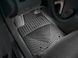 WTCB120121122 Front, Second, and Third Row All-weather Series Molded Floor Liner, Black Made of Rubberized Thermoplastic Elastomer