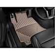 2012 Ford F-150 - All-weather Series, Black, Front and Second Row, Molded Floor Liner, With 2 Posts, Made of Rubberized Thermoplastic Elastomer