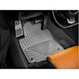 WTNG188113 Front and Rear All-weather Series Molded Floor Liner, Gray Made of Rubberized Thermoplastic Elastomer