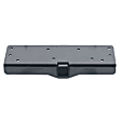 37170 Winch Plate - Black Powdercoated, Steel, Direct Fit