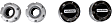 9790 Standard Series Locking Hub, Set of 2