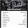 13337N OE Replacement Alternator, New