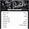 1984 Chevrolet Celebrity - Alternator, Without Gauges, With AC or Without AC, New, 6 Cyl 4.3L