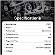 7768N-8G OE Replacement Alternator, 7.3L, 8Cyl, New