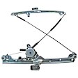 WMR4650L Front, Driver Side OE Replacement Series Power Window Regulator, Without Motor