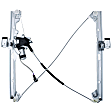 WPR0533LM Front, Driver Side OE Replacement Series Power Window Regulator, With Motor