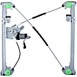 WPR0664LM Extended Cab Pickup Front, Driver Side OE Replacement Series Power Window Regulator, With Motor